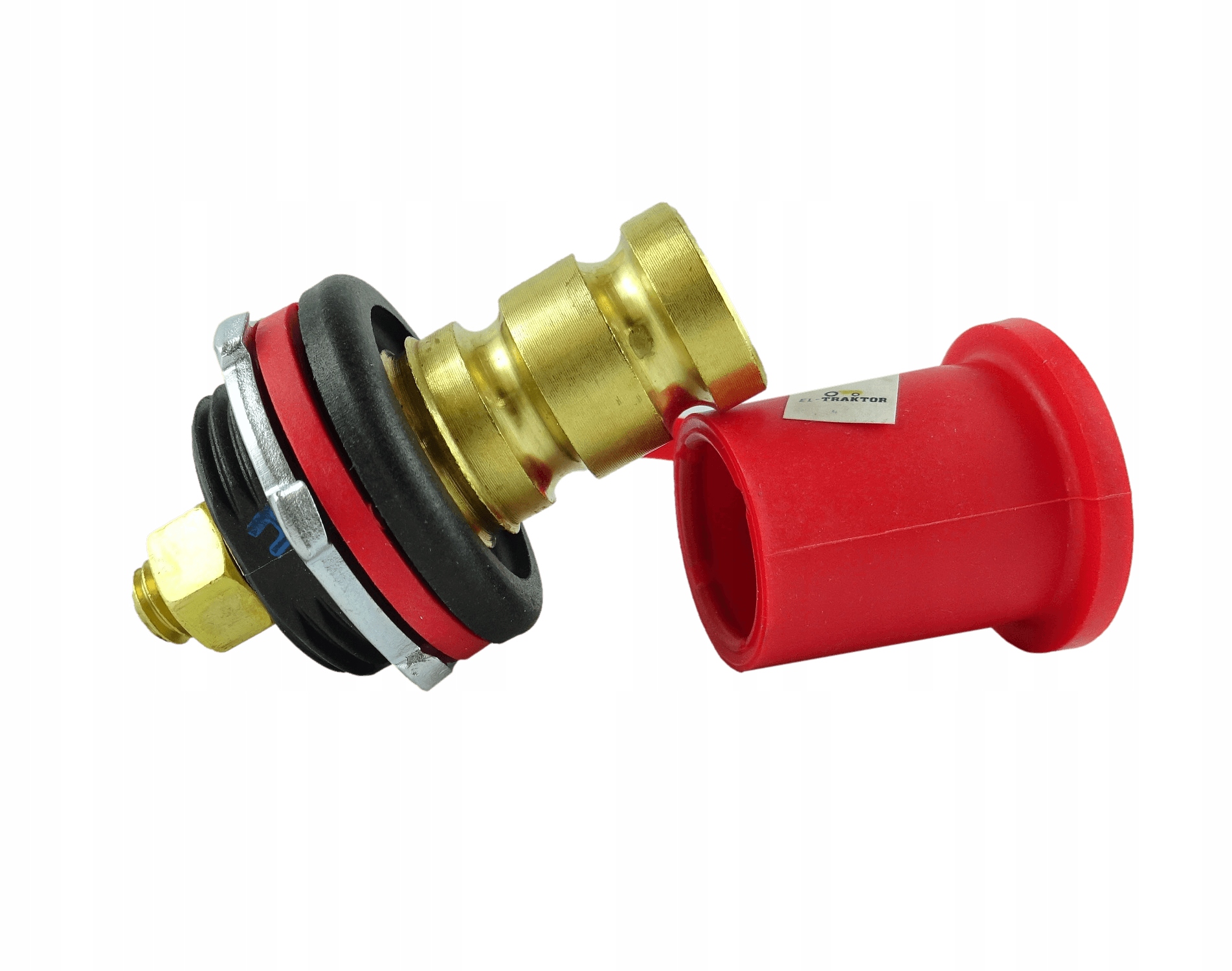 46210-02 - Одиночная штепсельная вилка тока / полюс плюс 6-36В