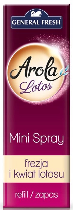

Arola General Fresh Mini Spray Frezja Lotos 15 ml