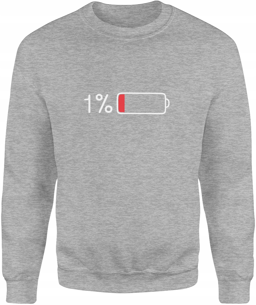 

Bluza Męska Z Nadrukiem Śmieszna Z Napisami Roz XL