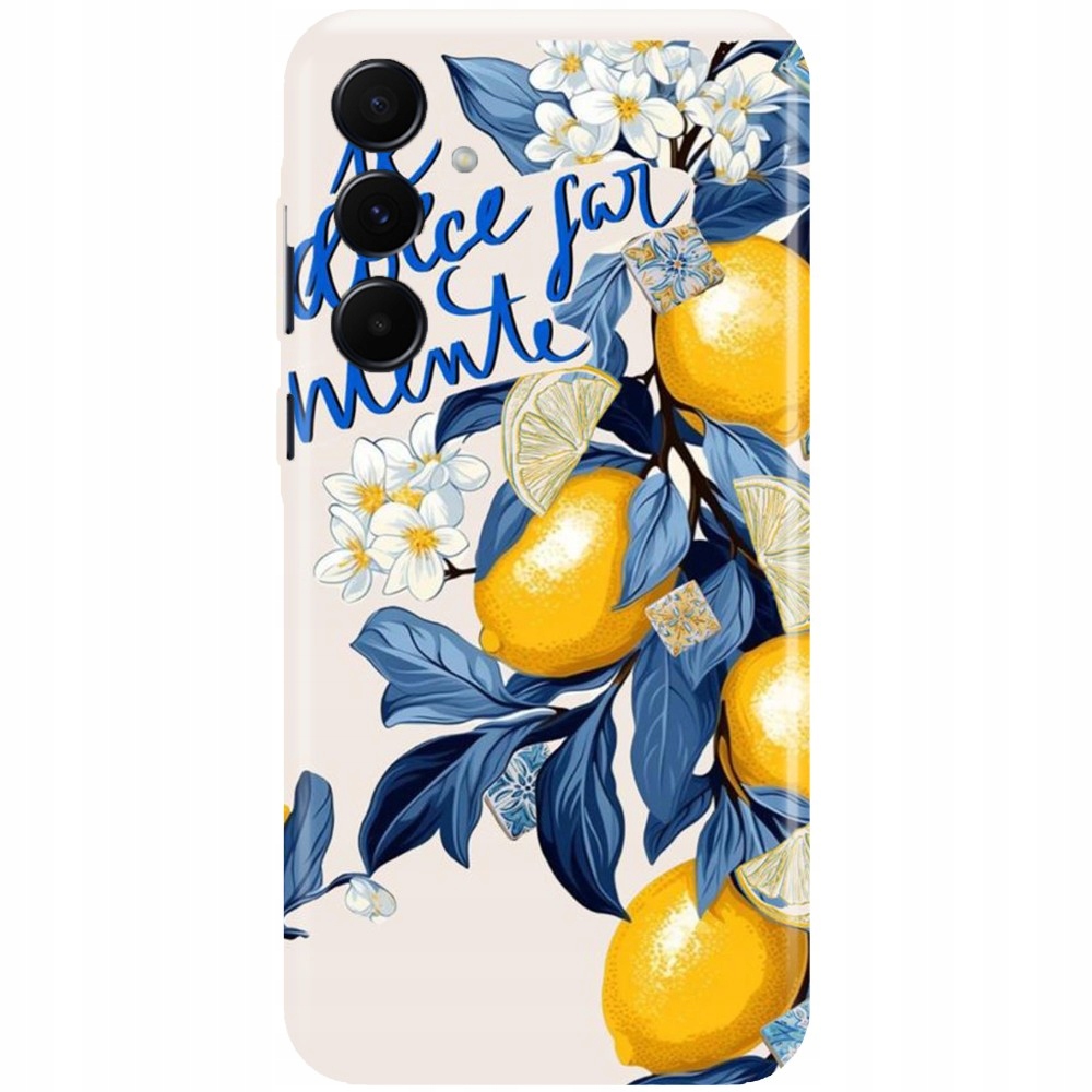 Puzdro Pre Samsung A55 5G Citrónové Príroda Módne vzory