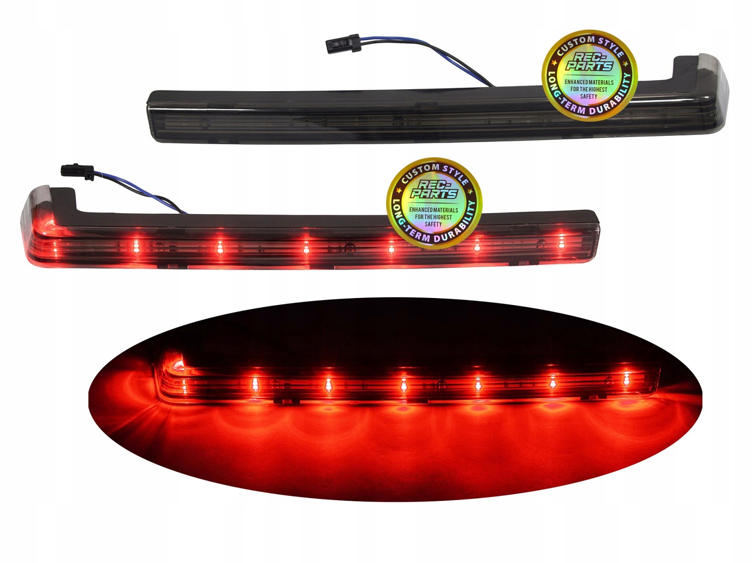 Bočné Led svietidlá do centrálneho kufra Tour Pak pre Harley Touring 06-22