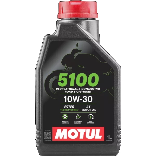 10W30 5100 4T 1L Olej Motul 10W30 1L 5100 4T Ester Technology Motocykle