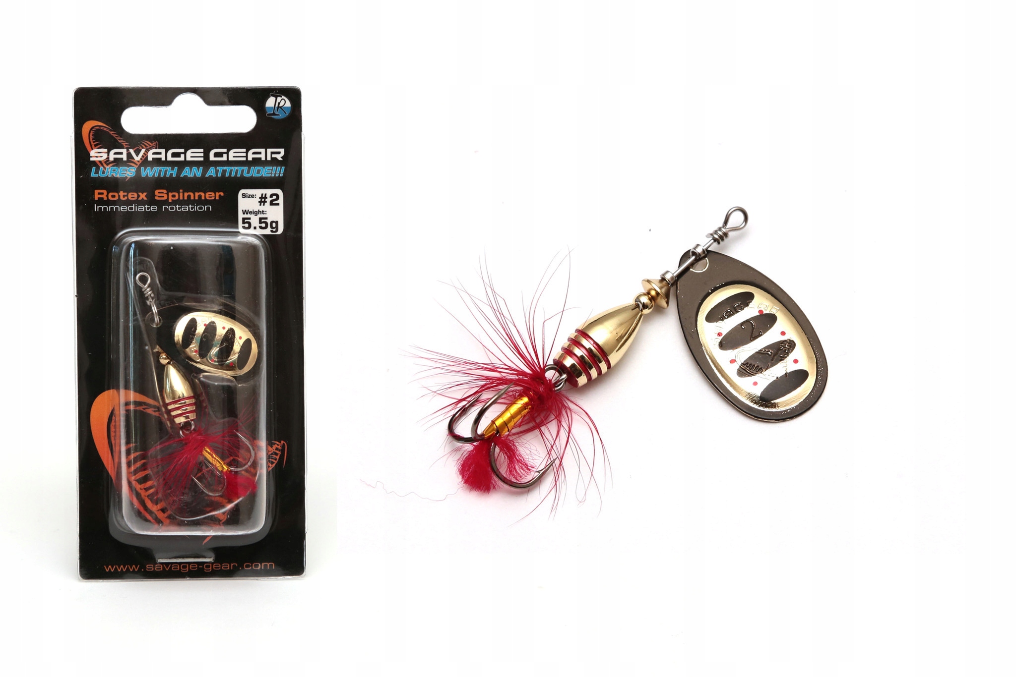 

Obrotówka Savage Gear Rotex GOLD-5,5 g