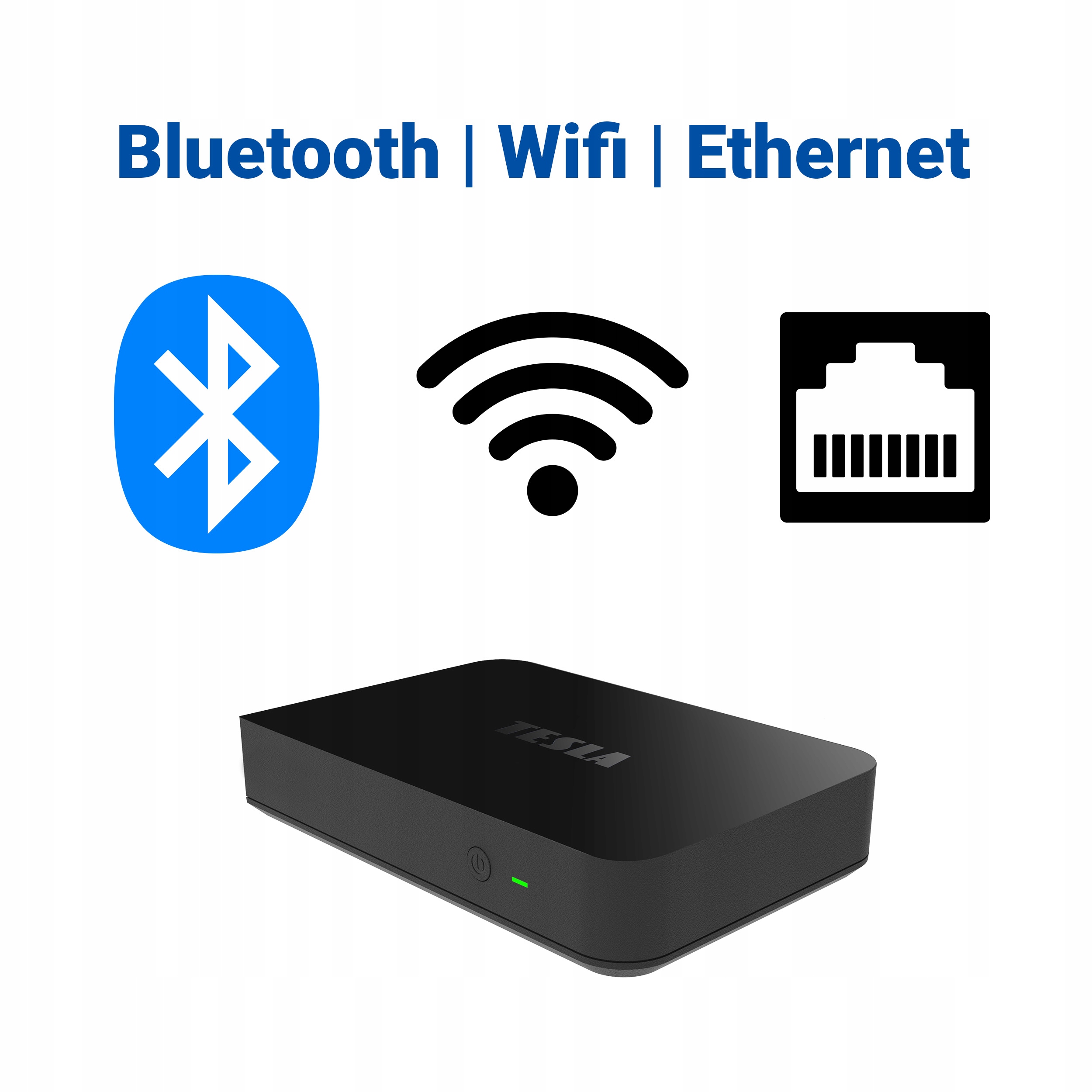 TESLA MediaBox XT850 hybrydowy odtwarzacz multimedialny z DVB-T2 Netflix Marka Tesla