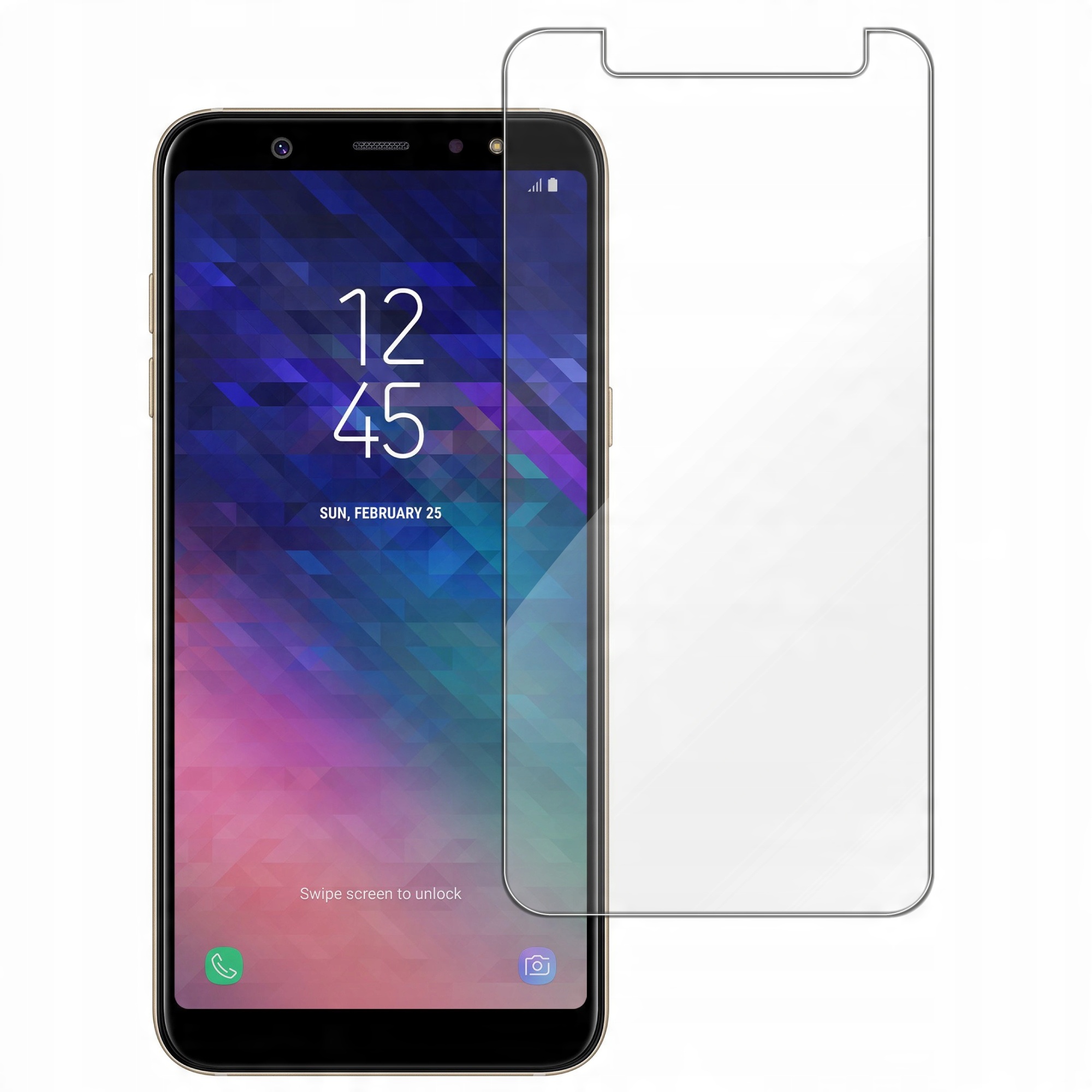 

Szkło hartowane do Samsung Galaxy A6+ 2018 szybka