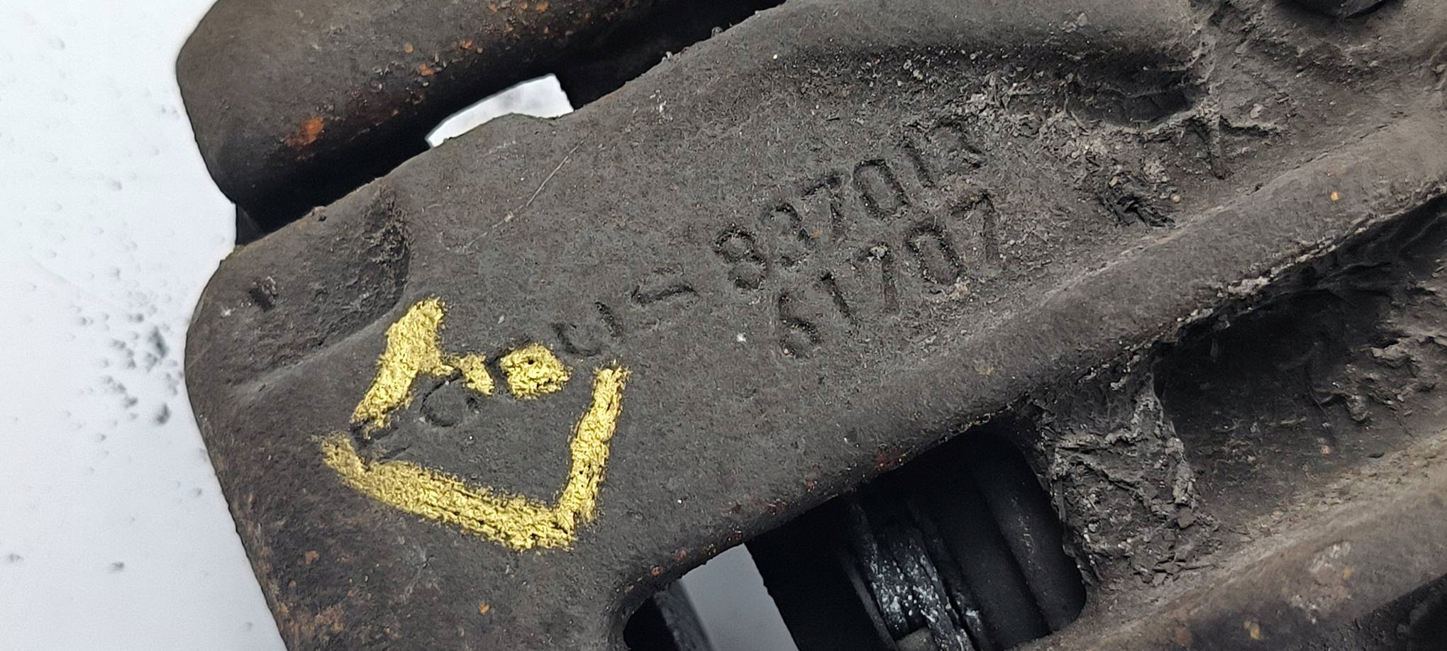 caliper brake rear part left RENAULT TRAFIC III LIFT
