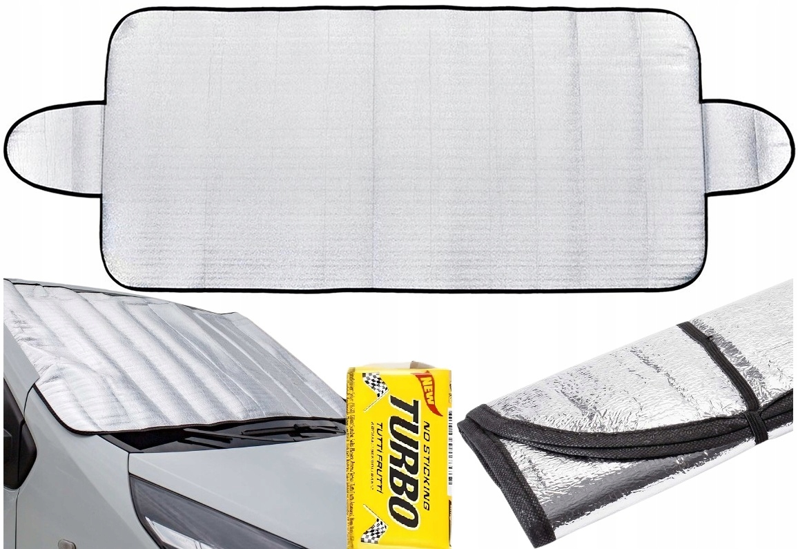 200x100cm Duża Mata Przeciwsłoneczna Osłona Na Lato Szybę Bus Suv Dostawcze