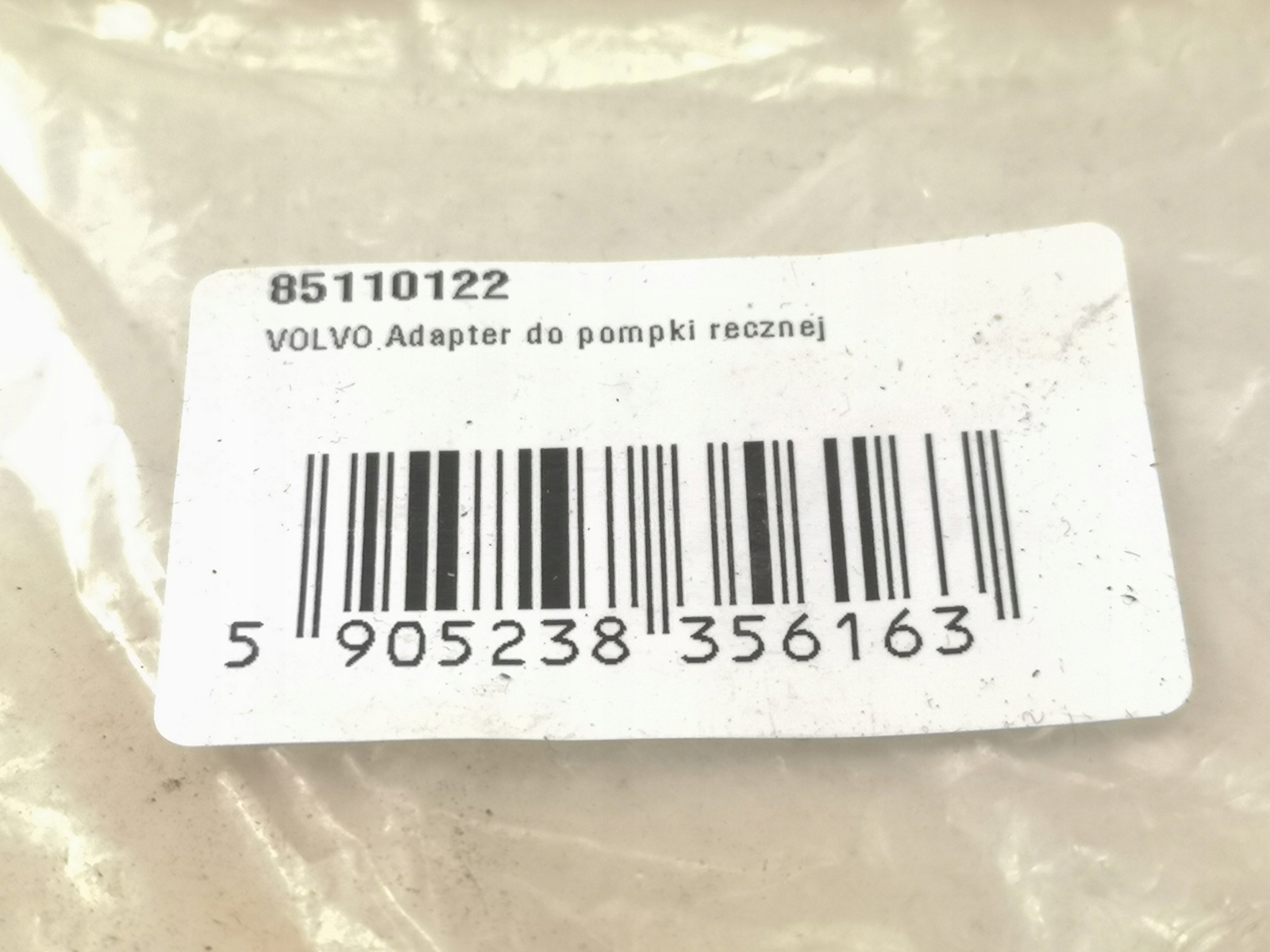 ADAPTER POMPY cabs VOLVO TRUCKS / 85110122