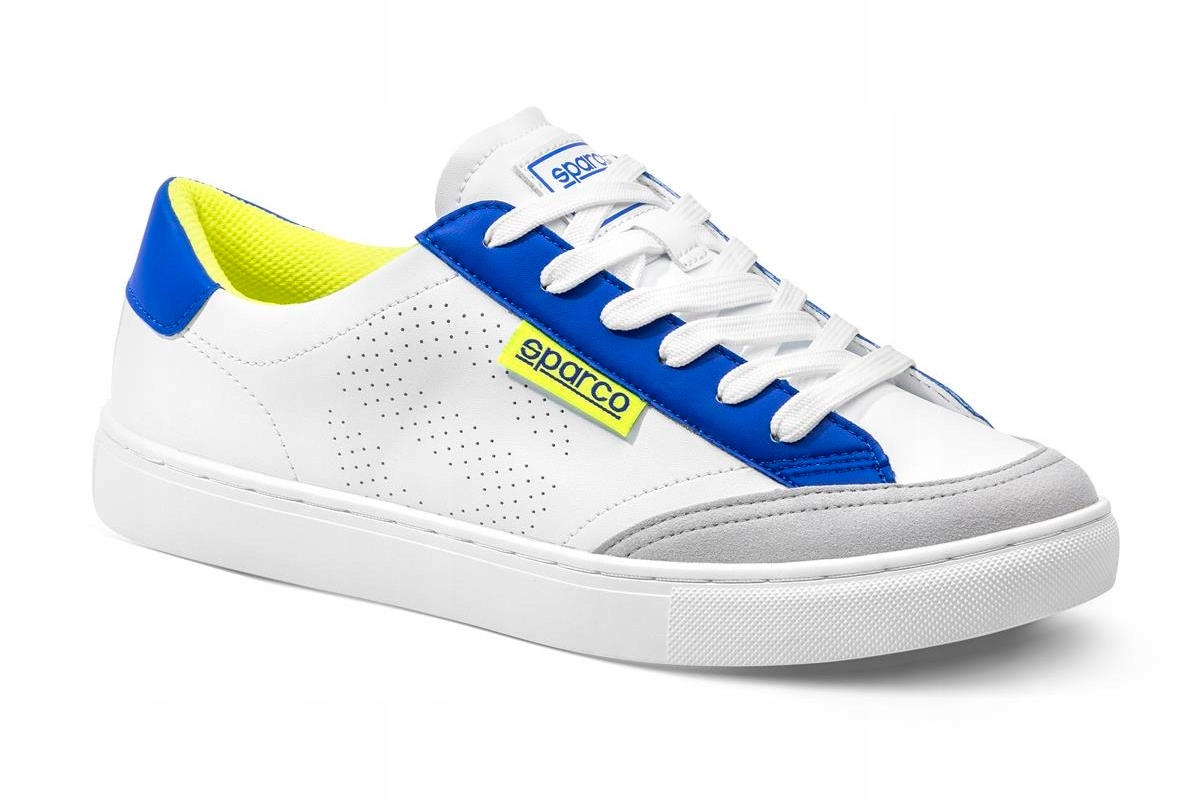Sportovní obuv Sparco S-Time bílo-žluto-modrá vel 40