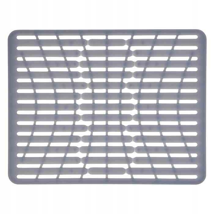 OXO-Podložka do dřezu 32x41 cm. silikonová šedá GoodGrips