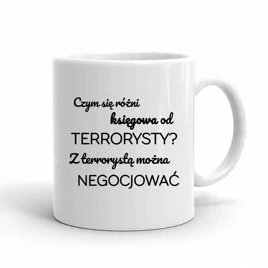 

Kubek Biały nadruk Dla Księgowej 01