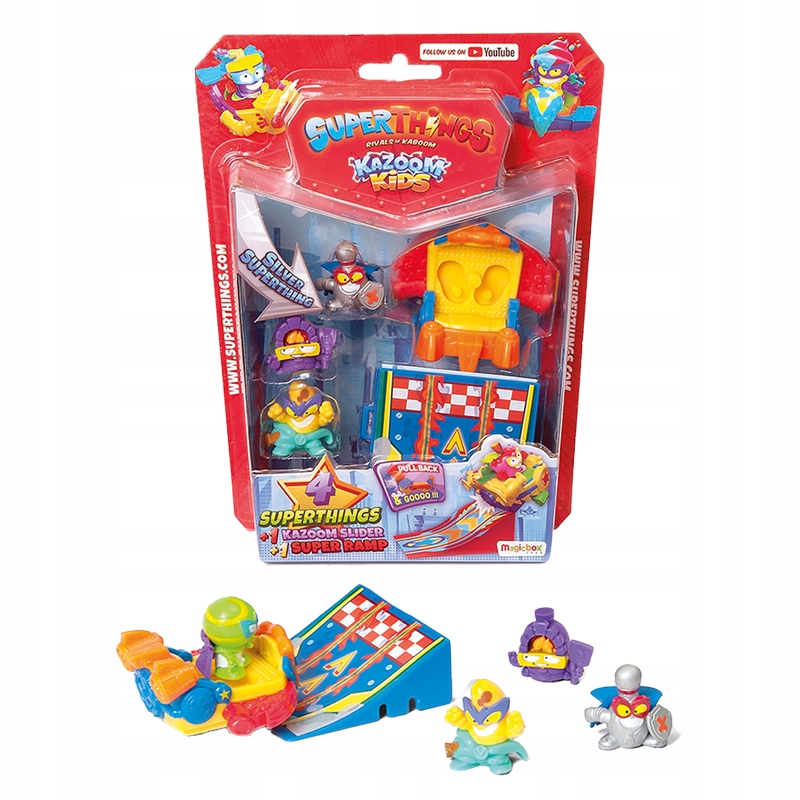 

SuperThings Kazoom Kids Blister 4 Kazoom Sliders