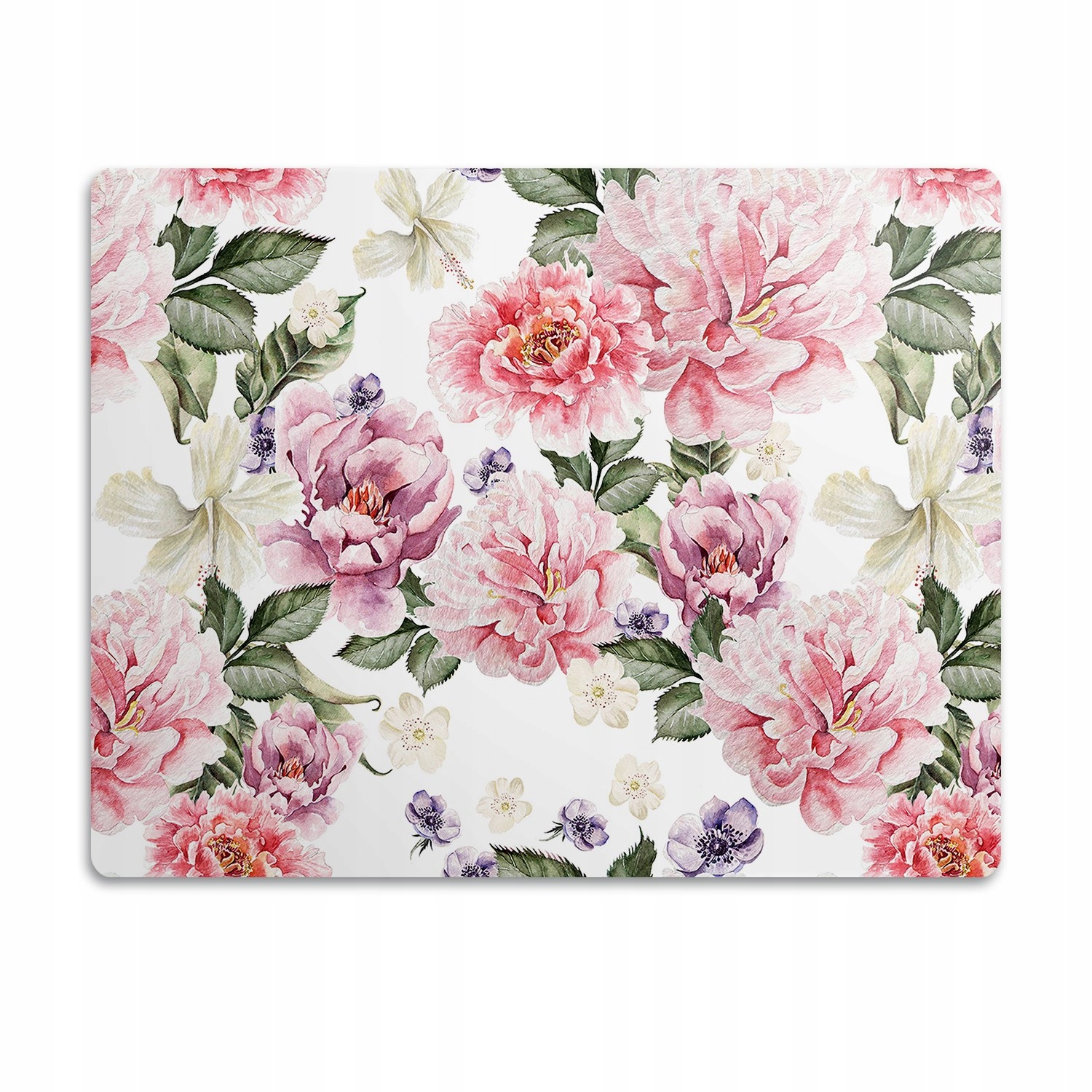 Levně Pro psa kočku podložka pod misku Květinové umění 60x40