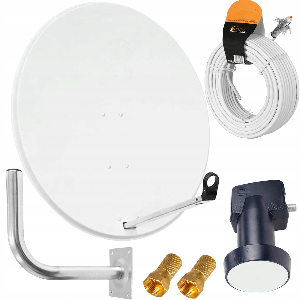 CZASZA SATELITARNA ANTENA INVERTO 100 ZESTAW SINGL