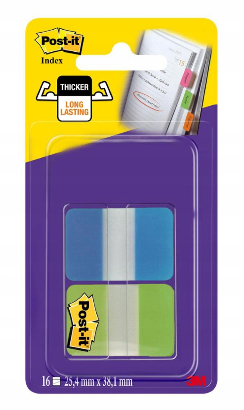 

Zakładki indeksujące Post-it Strong 25x38mm 2x8