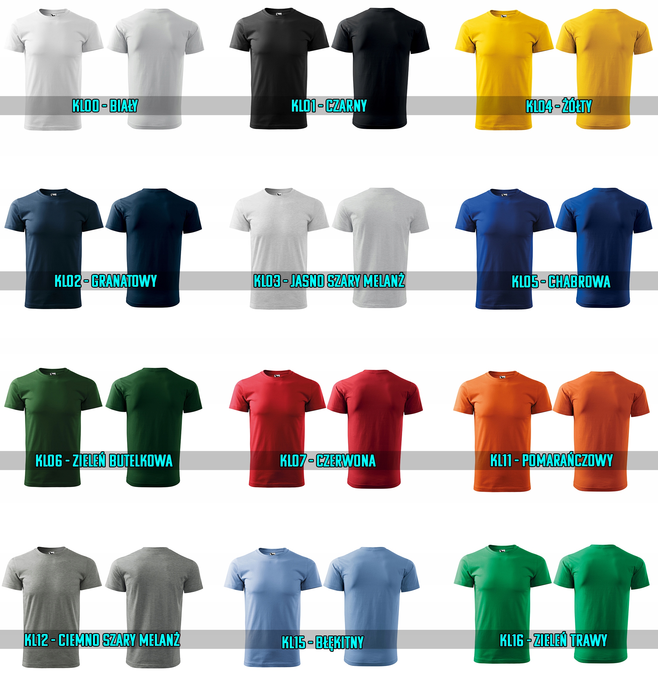 KOSZULKA Z WŁASNYM NADRUKIEM TEKSTEM GRAFIKĄ r. S Rozmiar S