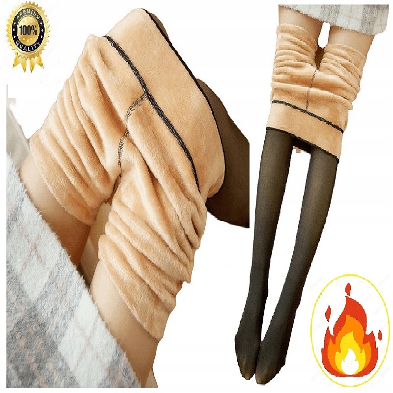 

Legginsy Ocieplane Rajstopy Na Zime Grube 320 Den