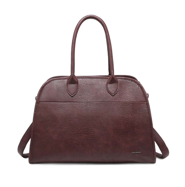 Velká dámská shopper taška v hnědé barvě Luigisanto V-1431