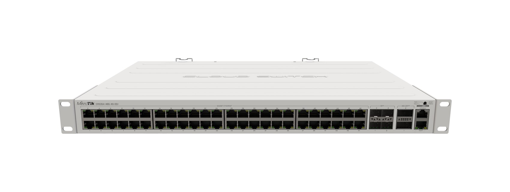 MikroTik CRS354-48G-4S+2Q+RM Switch 48x RJ45 1000Mb/s, 4x Sfp+, 2x Qsfp