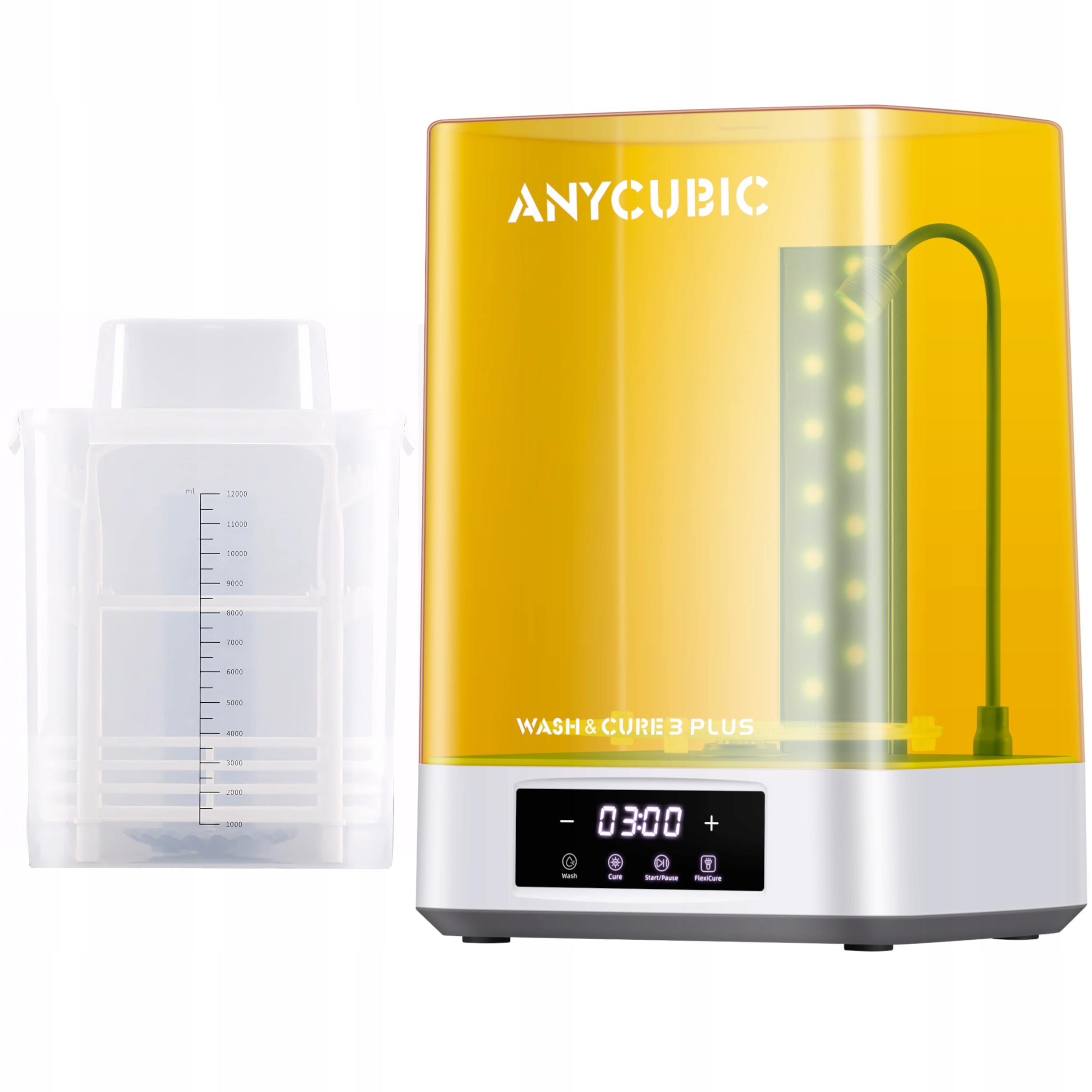 Anycubic Wash & Cure 3 Plus Zariadenie Na Umývanie A Sušenie 3D Uv Výtlačkov