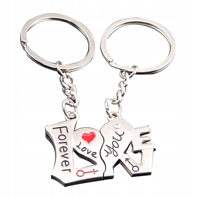 Brelok dla Par Zakochani Miłość LOVE forever