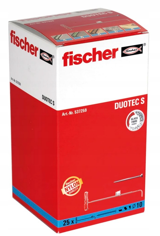 

Fischer Duotec 10 S Kołek Zaciskowy 25 Szt