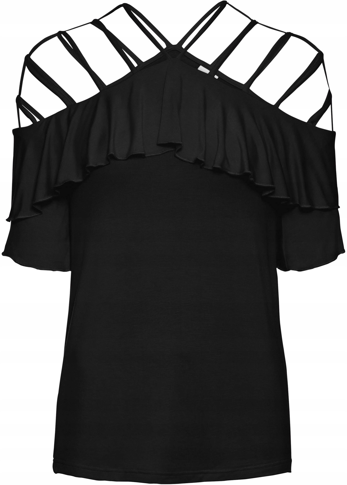 

B254 Bpc Shirt z odkrytymi ramionami r. 36/38