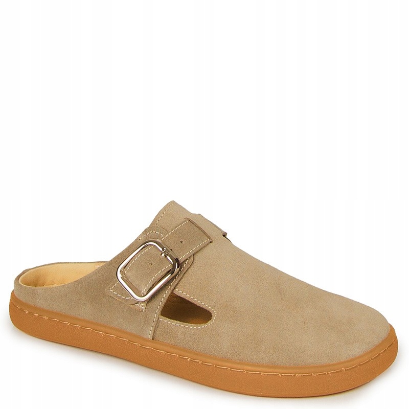 Laroni N1358 Barefoot Béžové Kožené Nazouváky Kampa 38