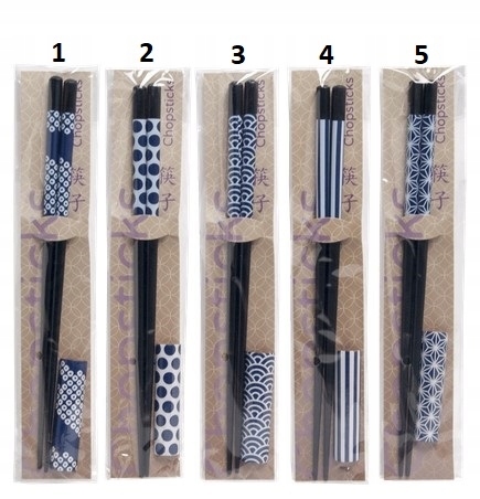 

Pałeczki z podstawką niebieskie Emro 22.5cm