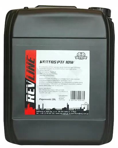 Olej wielofunkcyjny Revline Kratos 10W PTF 20L RPTF1020 KRATOS PTF 10W 20L