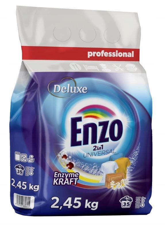 

Deluxe Enzo Uniwersal proszek do prania 2,45 kg