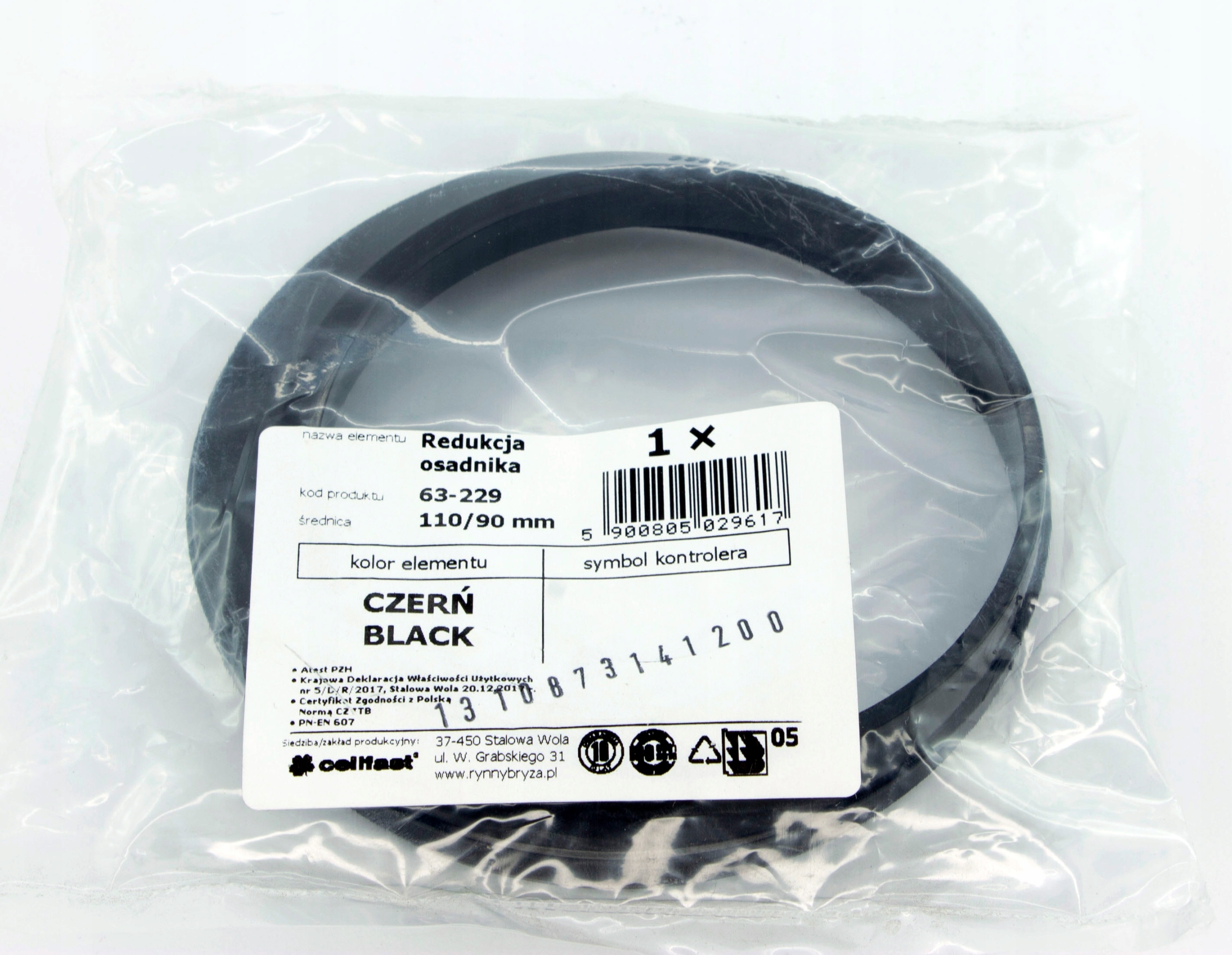 Redukcja Osadnika Bryza 110/90 mm Rodzaj Redukcja