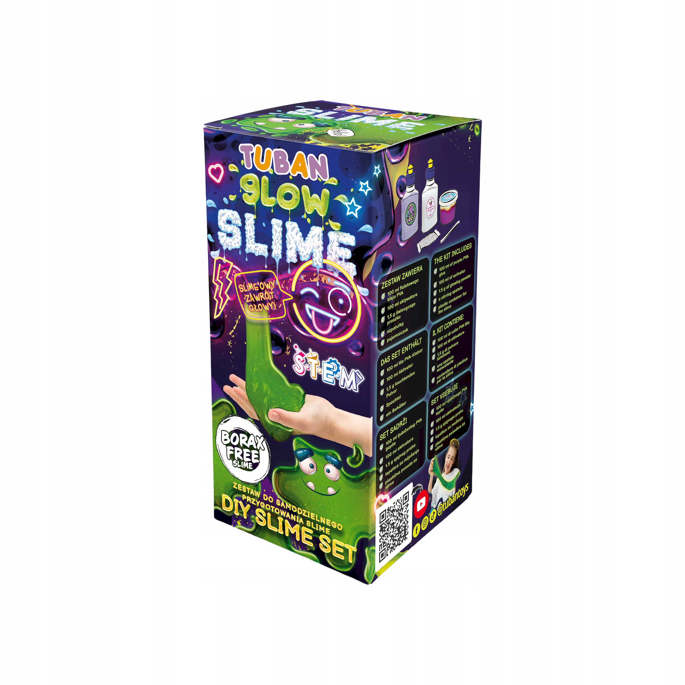 

Zestaw slime Glow in the dark (3144)