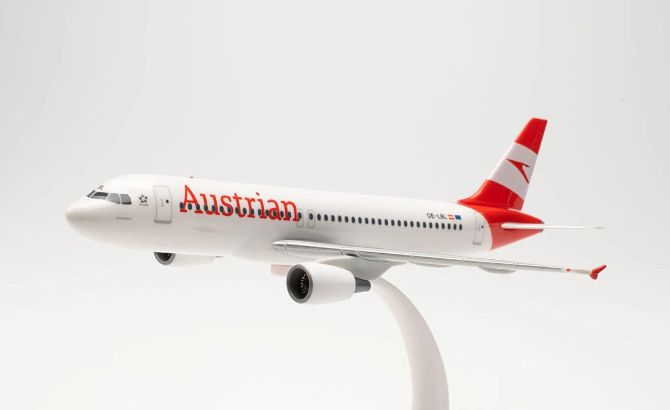 Model letadla Airbus A320 Rakousko 1:200 Oe-lbl Herpa