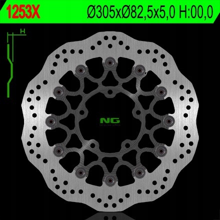 Ng Brzdový Kotúč Predný Triumph Tiger 800 '10-'18, Tigr 1215 '12-'17 (305