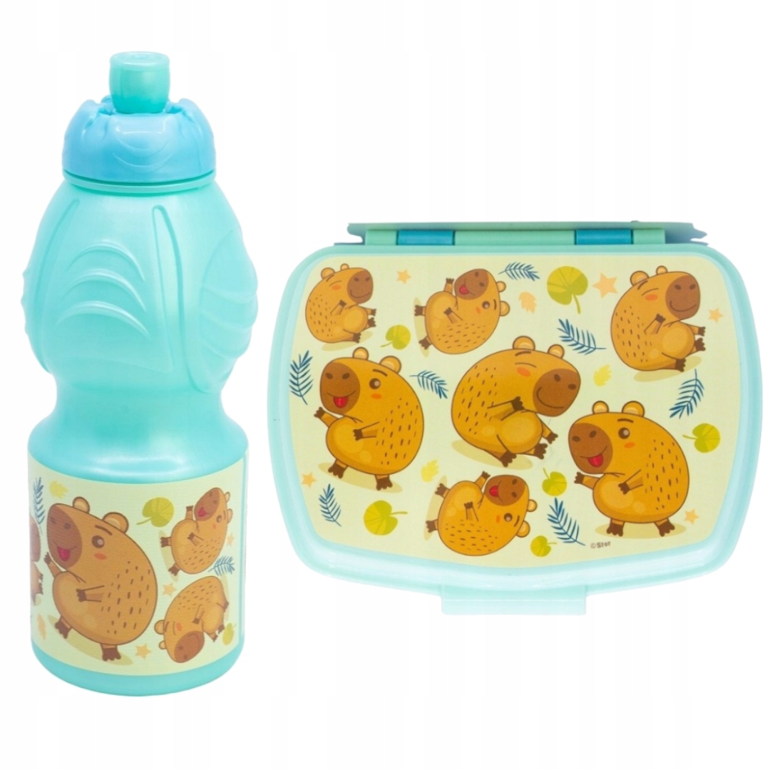 ZESTAW ŚNIADANIOWY DLA DZIEWCZYNKI CAPIBARA LIPEX