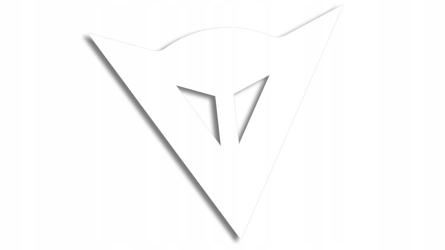 

Wycinana naklejka Dainese logo biała