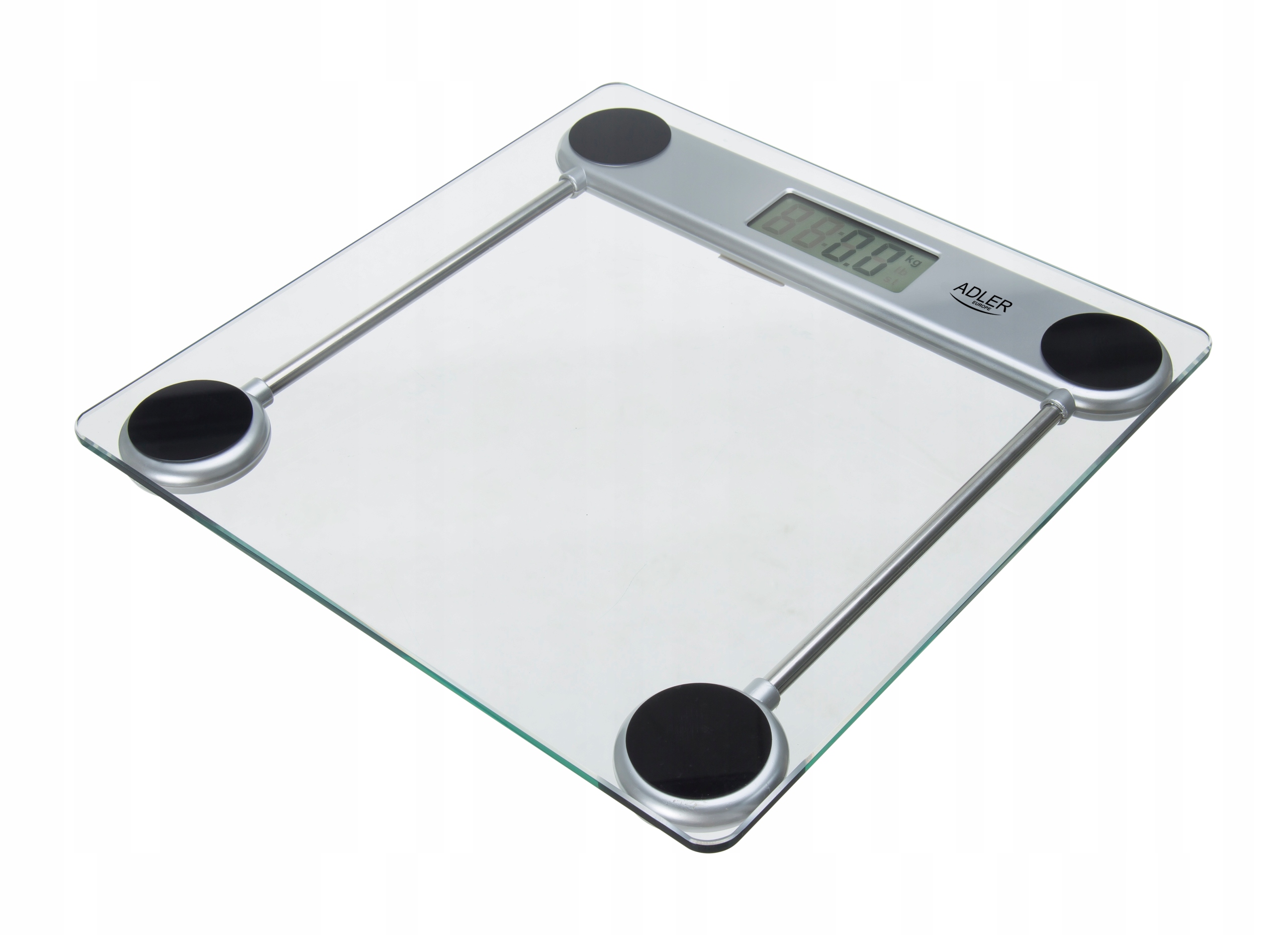 Waga Łazienkowa AD 8121 150kg Szkło Hartowane LCD 100g