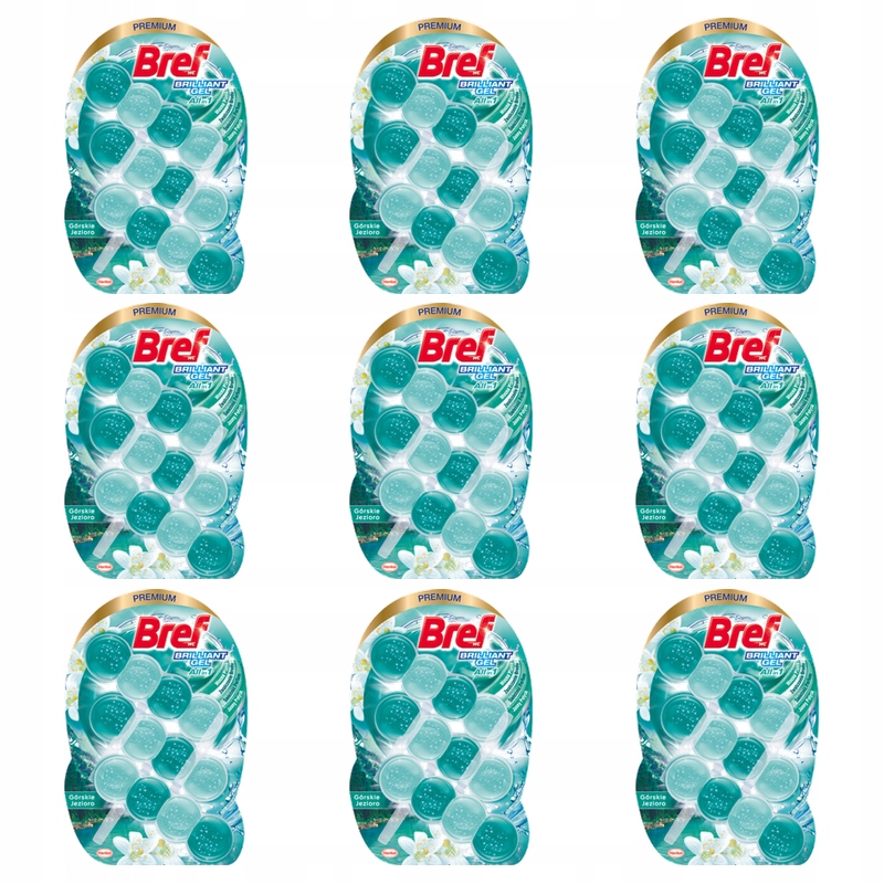 Bref Briliant Gel Horské jezero 3X42g X9
