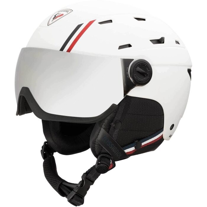 Lyžařská přilba Rossignol Allspeed Visor Imp 61-62 Bílá