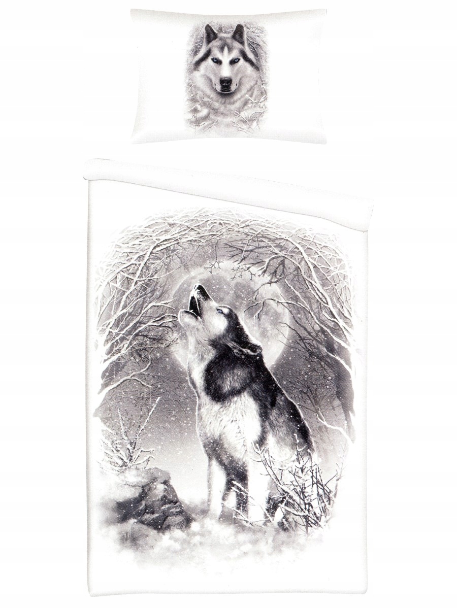 White Wolf komplet posteľnej bielizne od firmy Spiral z Anglicka