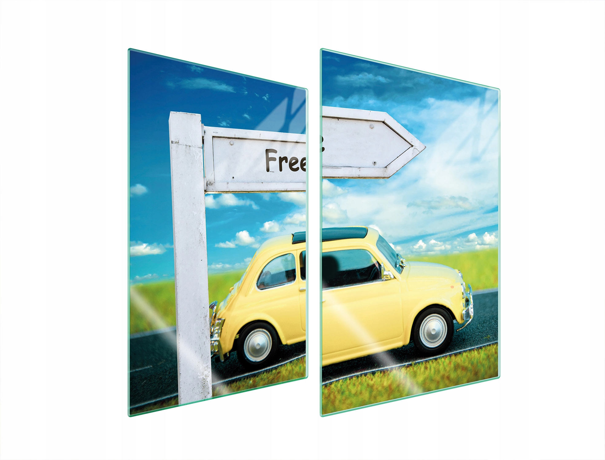 Skleněná Ochranná Deska Do Kuchyně 2x35x52 Auto Tvrzené Sklo