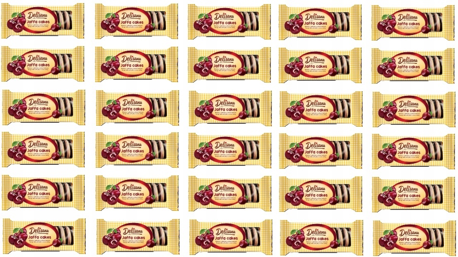 Levně 30 x 135 g Delicpol Delisana Piškoty s třešňovým želé v polevě Karton
