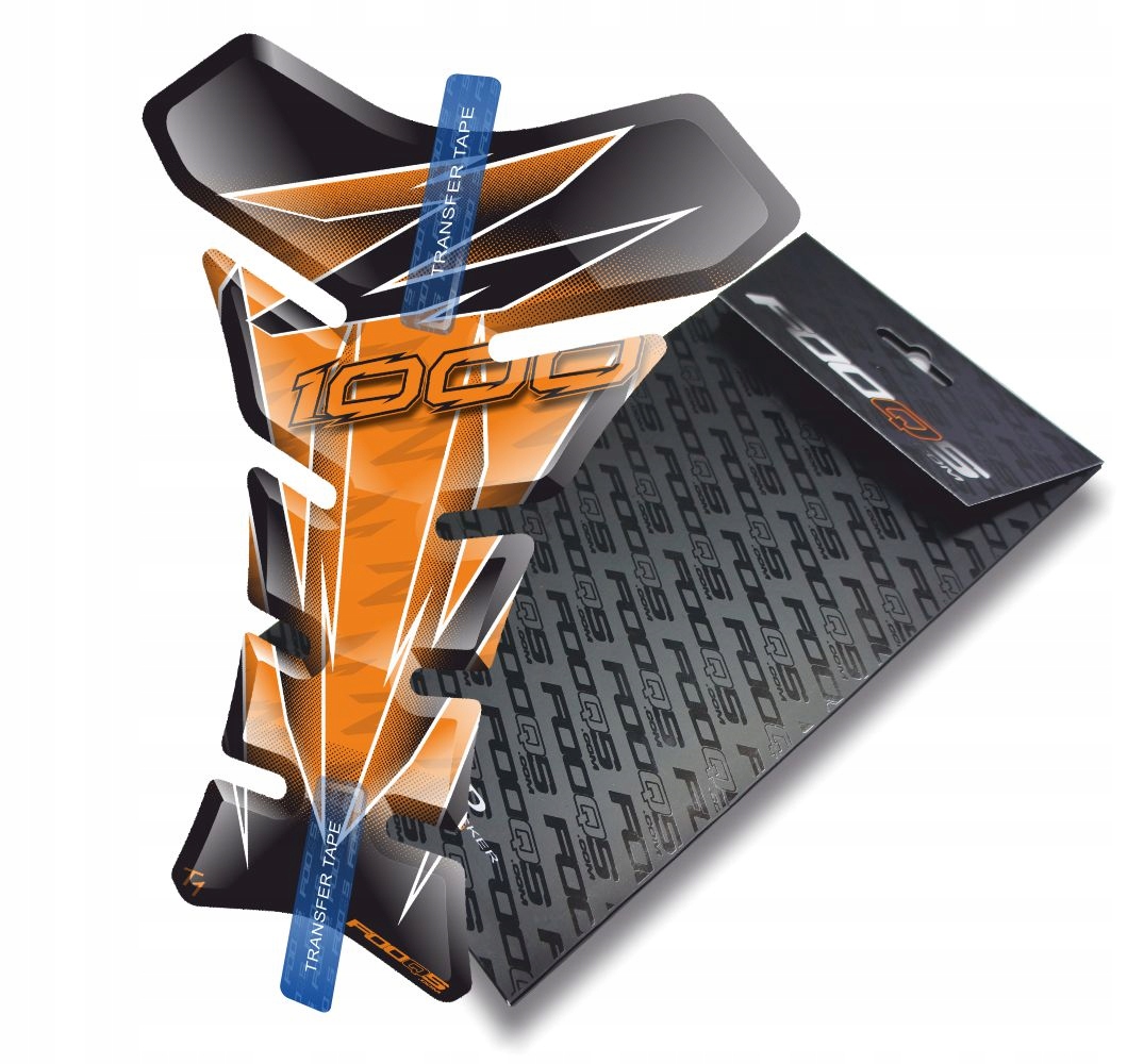 Tank-pad od firmy Fooqs pro Kawasaki Z-1000 Oranžový