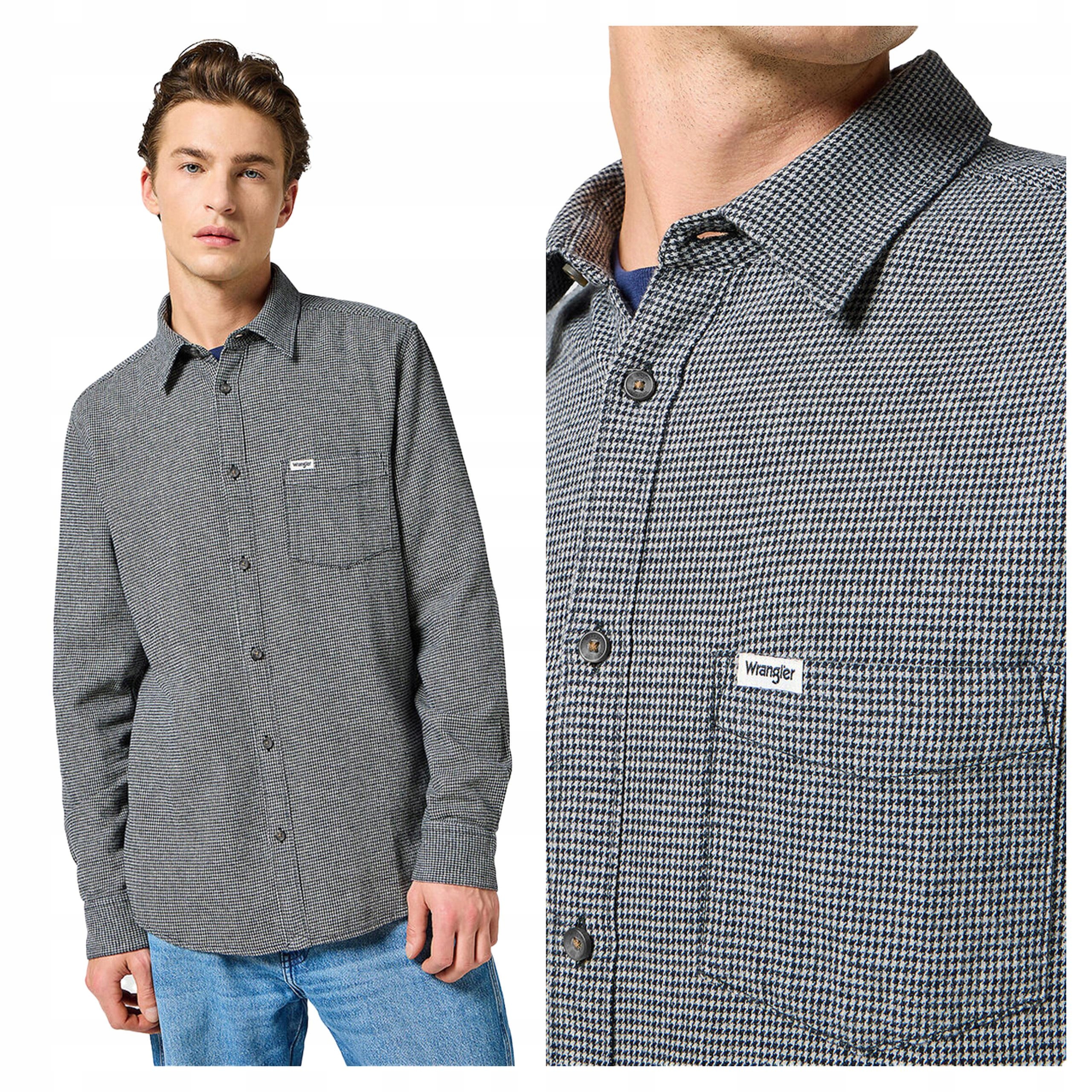 Pánská košile Wrangler One Pocket Shirt M