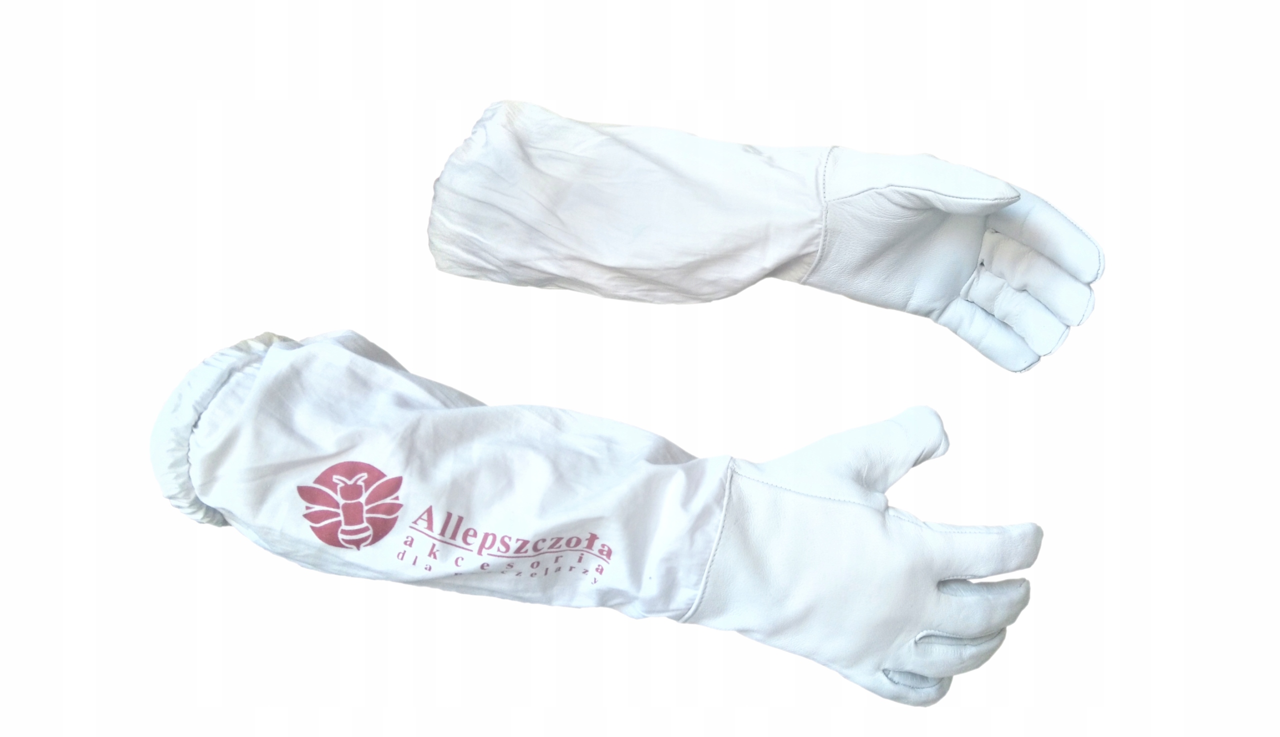 RĘKAWICE pszczelarskie SKÓRA ALLEPSZCZOŁA - L