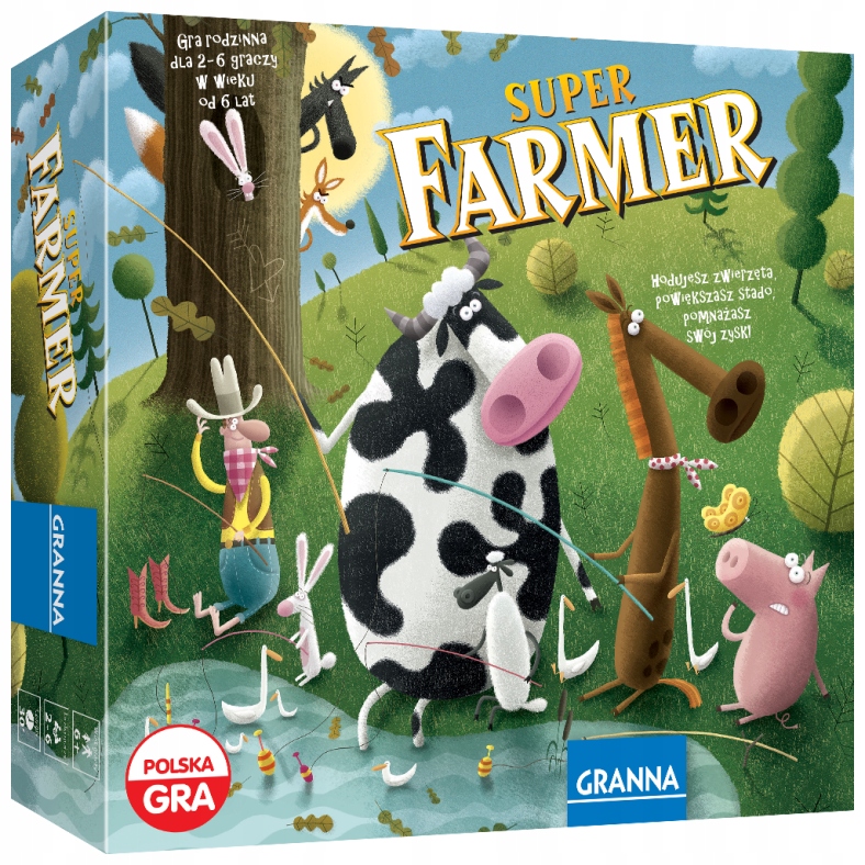 Настольная игра Granna Super Farmer с ранчо