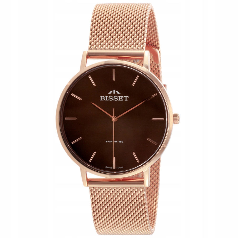 Dámské hodinky Bisset BSBF33RIYX03BX růžové zlato