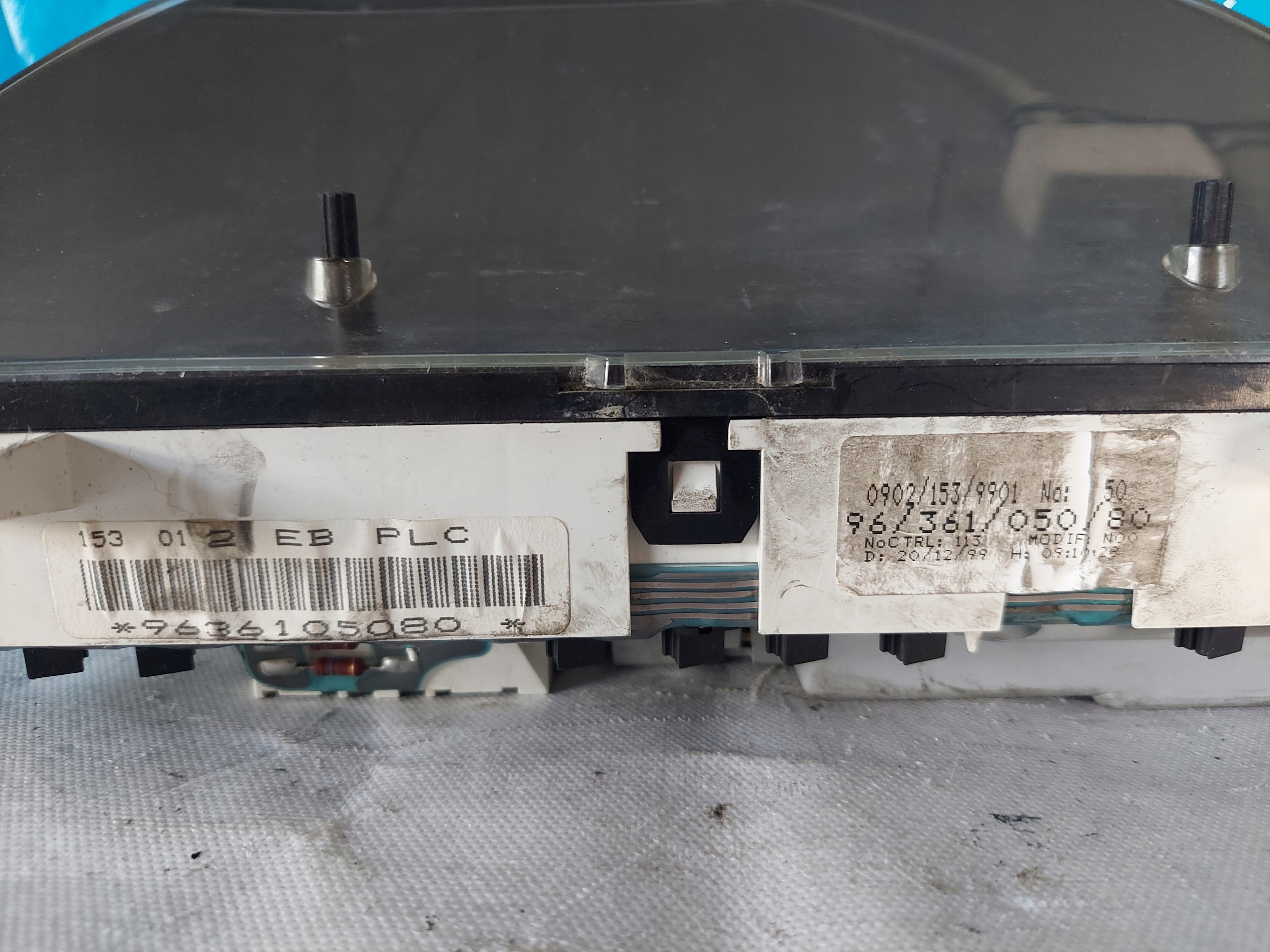 dials clock BERLINGO and 1.8 B 9636105080