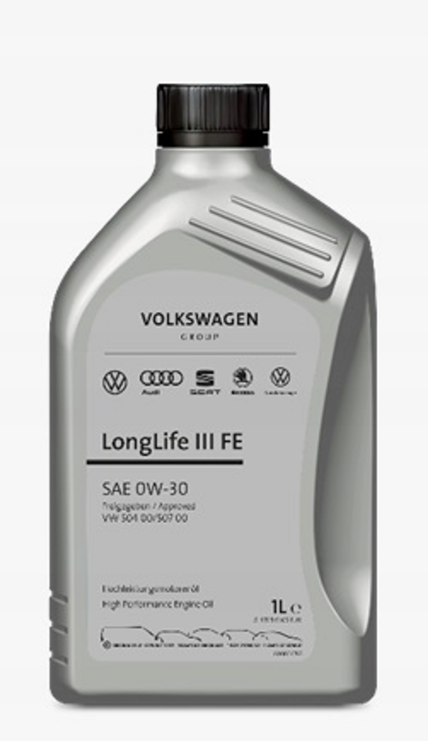 Volkswagen Vw Longlife III Fe 504/507 0W30 1L